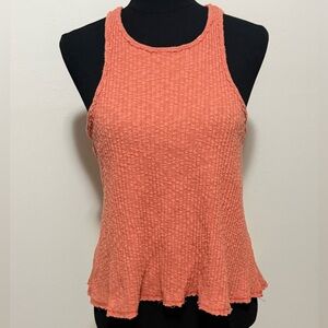 BKE Textured Coral Tank Top